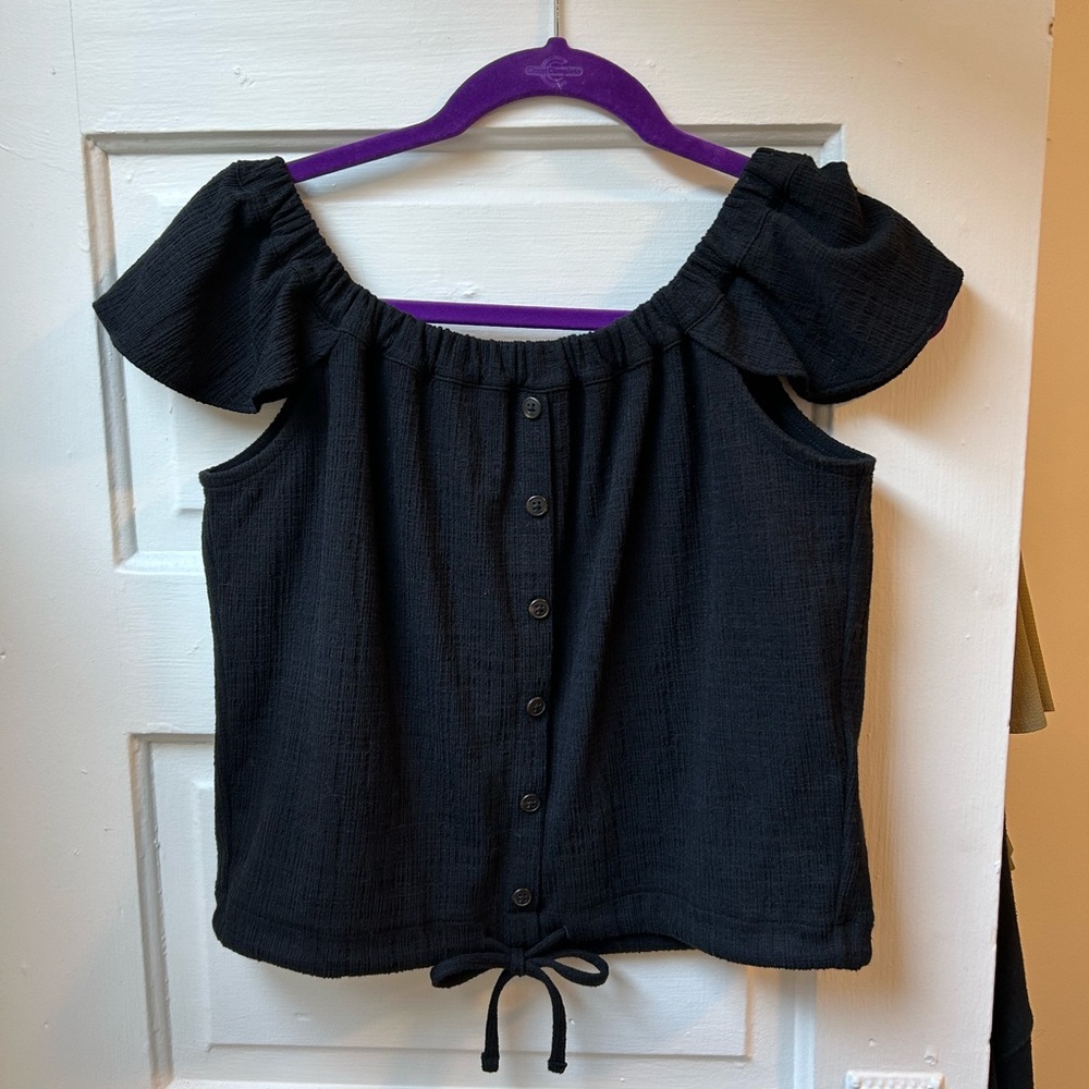 Black Madewell T-shirt/blouse